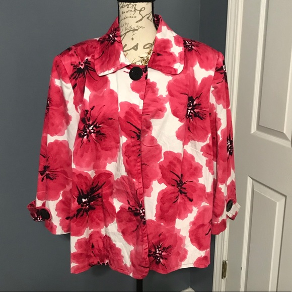 First Option Too Jackets & Blazers - ❤️Cute Floral Print Jacket